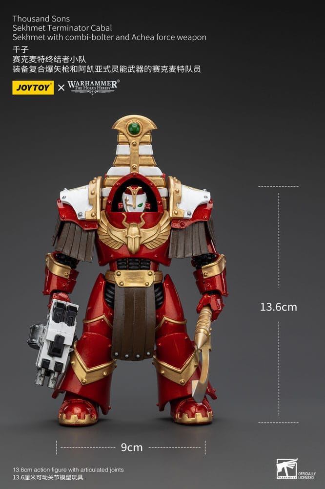 Warhammer The Horus Heresy Action Figure 1/18 Thousand Sons Sekhmet Terminator C