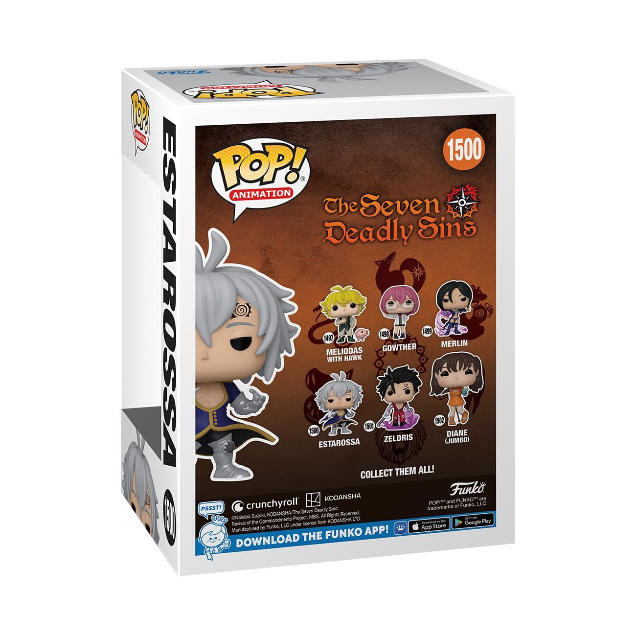 Seven Deadly Sins Pop! Animation Vinyl Figure Estarossa 9 cm