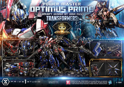 Transformers Museum Masterline Statue Powermaster Optimus Prime Concept by Josh