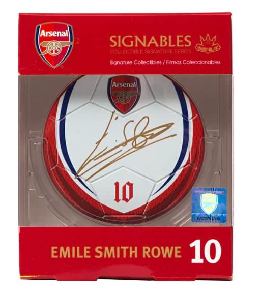Signables Signature Disk - Arsenal (Emile Smith-Rowe) /Merch