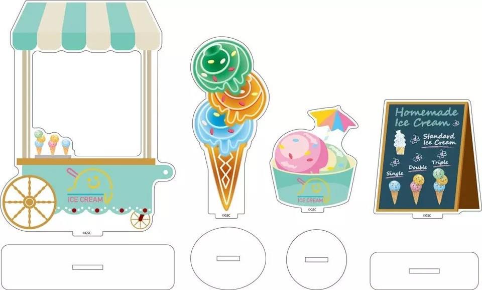 Nendoroid Nendoroid More Acrylic Stand Decorations: Ice Cream Parlor