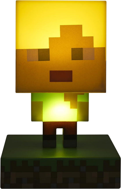 Paladone Minecraft Alex Icon Light | Mini Night Lamp Fun Pixelated