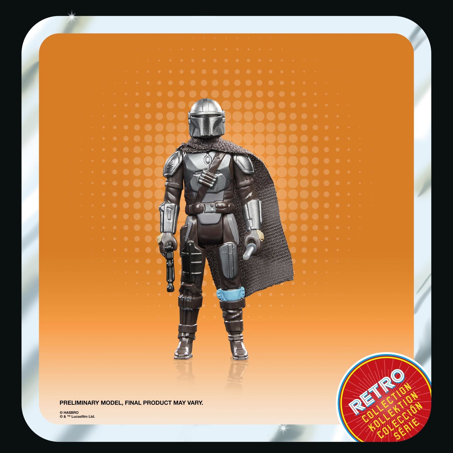 Star Wars: The Book of Boba Fett Retro Collection The Mandalorian 10 cm