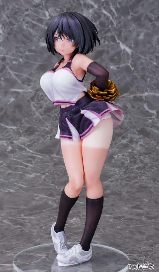 Erotic Gears Statue Cheer Girl Dancing in Her Underwear Because She Forgot Her S