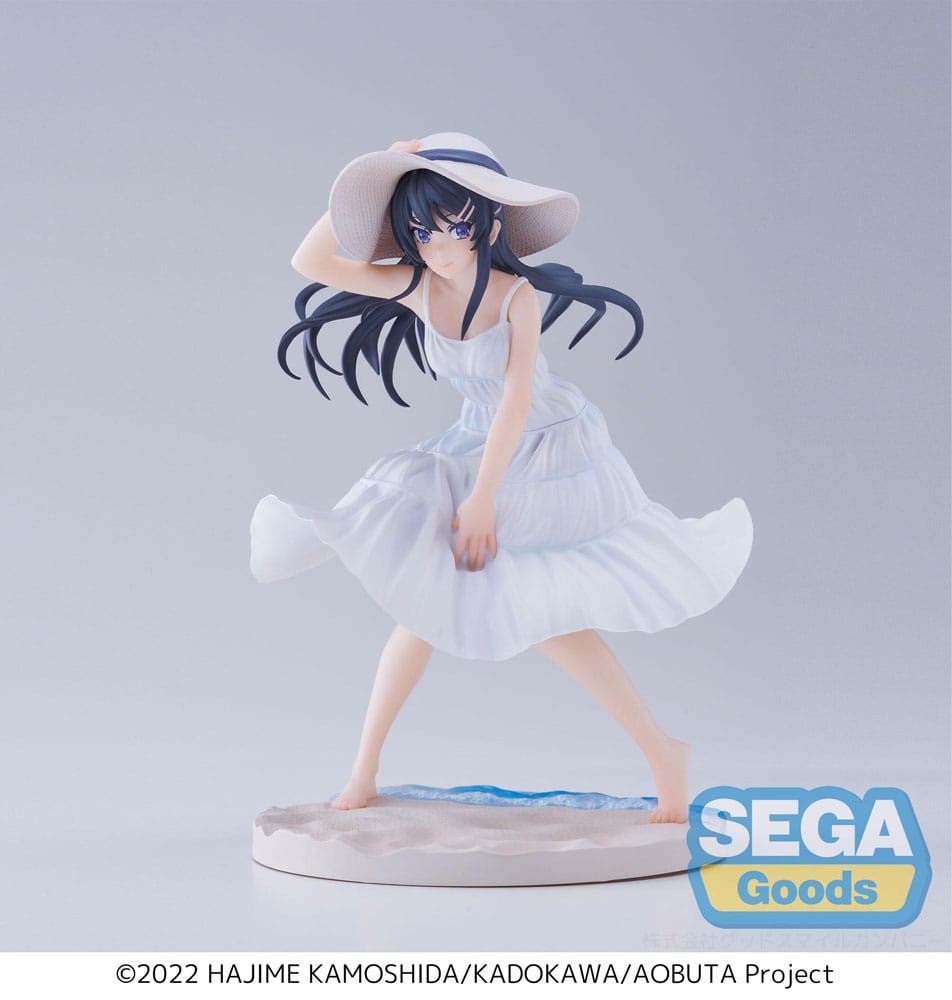 Rascal Does Not Dream of a Bunny Girl Senpai Luminasta Mai Sakurajima Dress 17cm