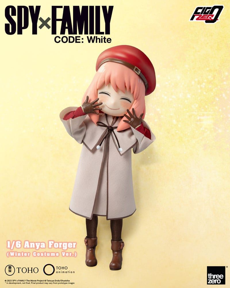 Spy x Family Code: White FigZero Anya Forger Winter 17cm