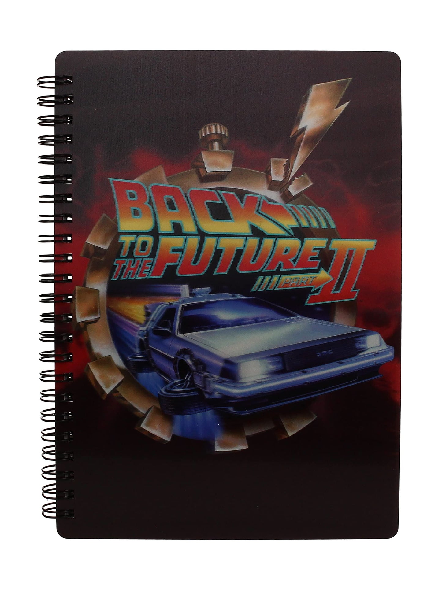 Back to the Future II Notebook with 3D-Effect Poster