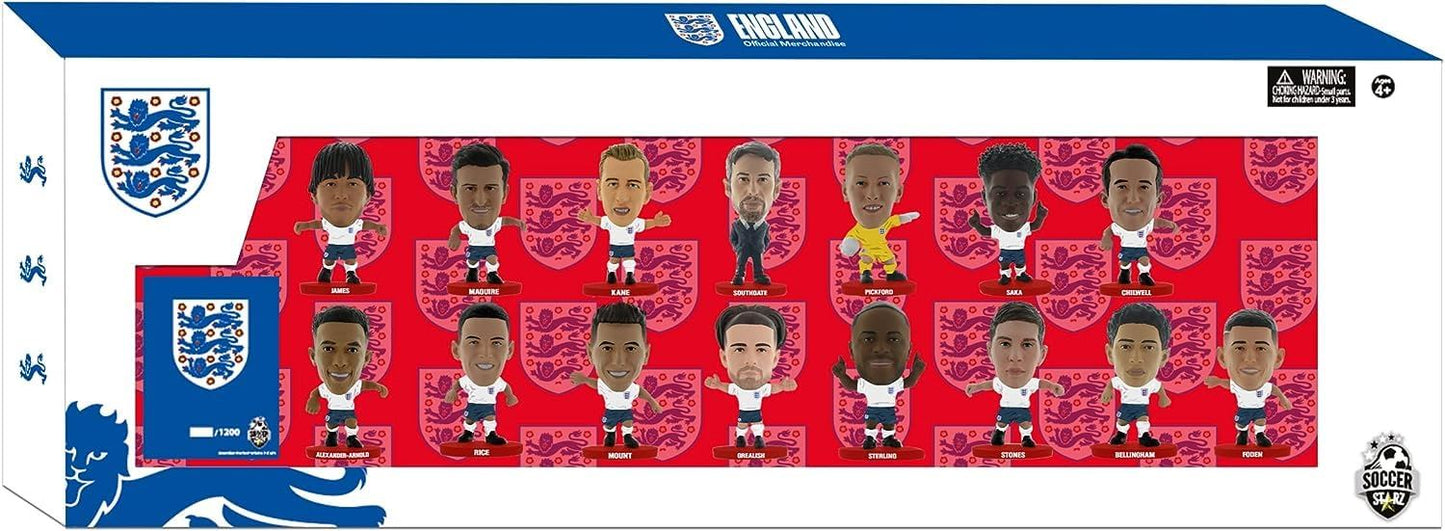 SoccerStarz - England Team Pack 15 figure (2022 Version)