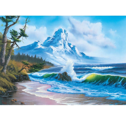 Bob Ross: Mountain by the Sea (1000pc)