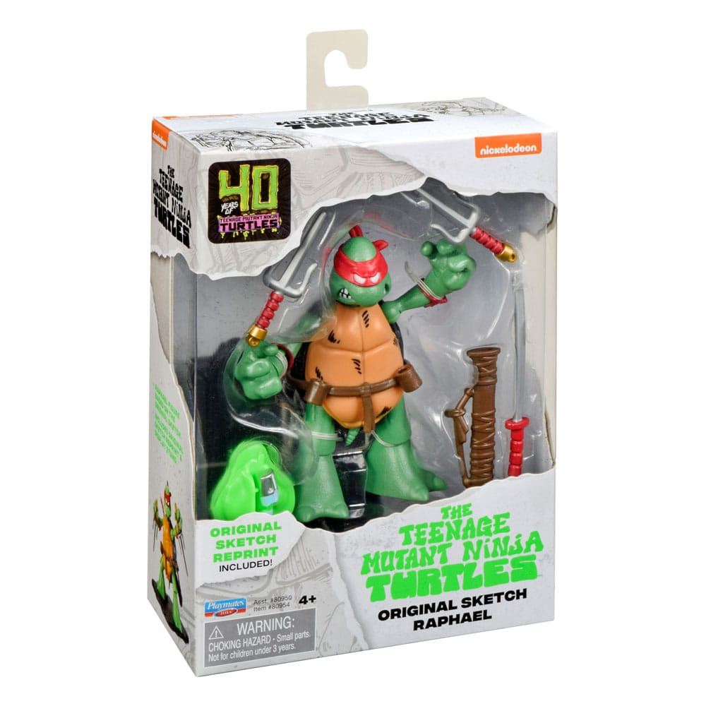 Teenage Mutant Ninja Turtles Action Figures 40th Anniversary 10 cm Assortment (8