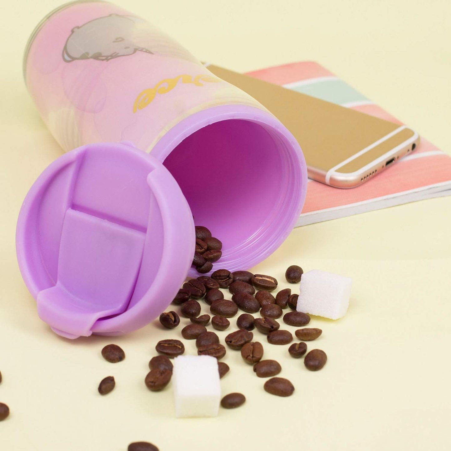 Pusheen 1002083 Tumbler, Pink, One Size