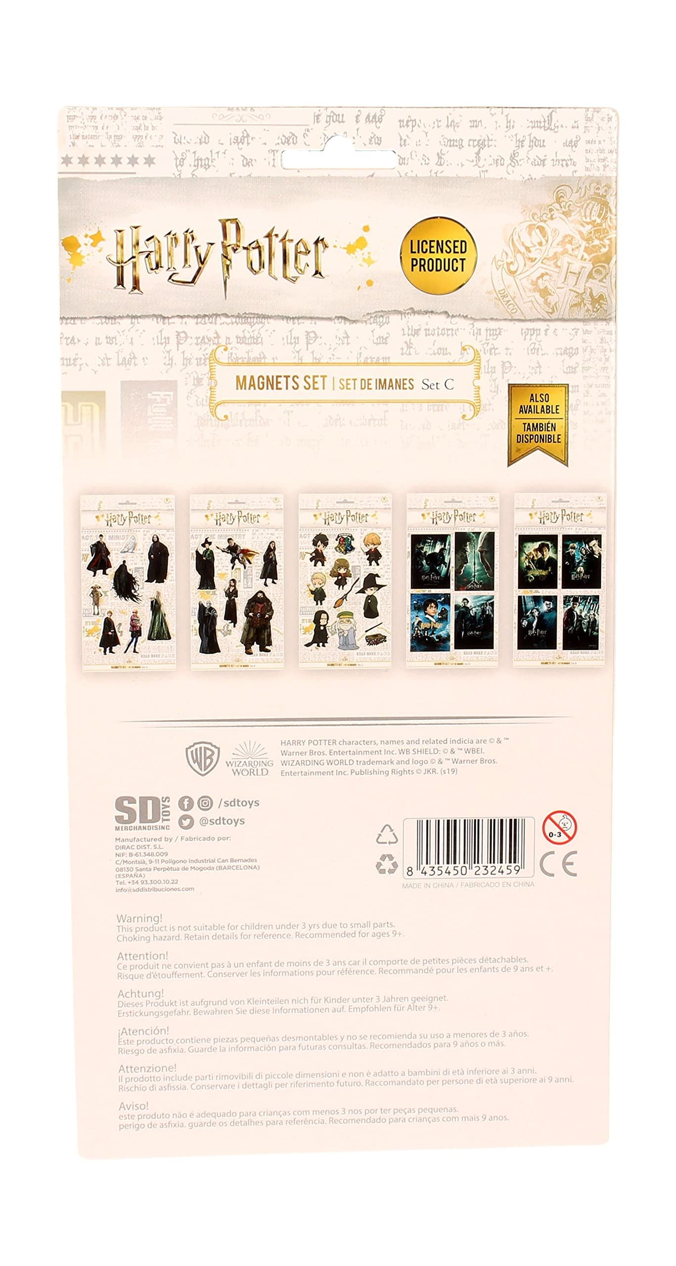 Harry Potter Magnet Set C