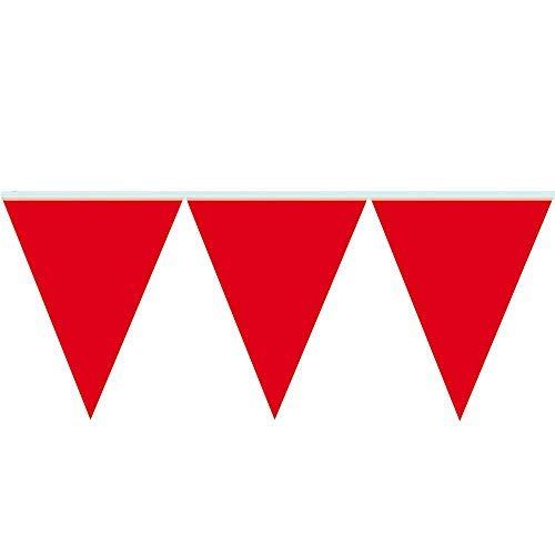 Toys Givi Italia 54003 PVC Flag? Garland, Red, 10 m /Toys (UK IMPORT) Toy NEW