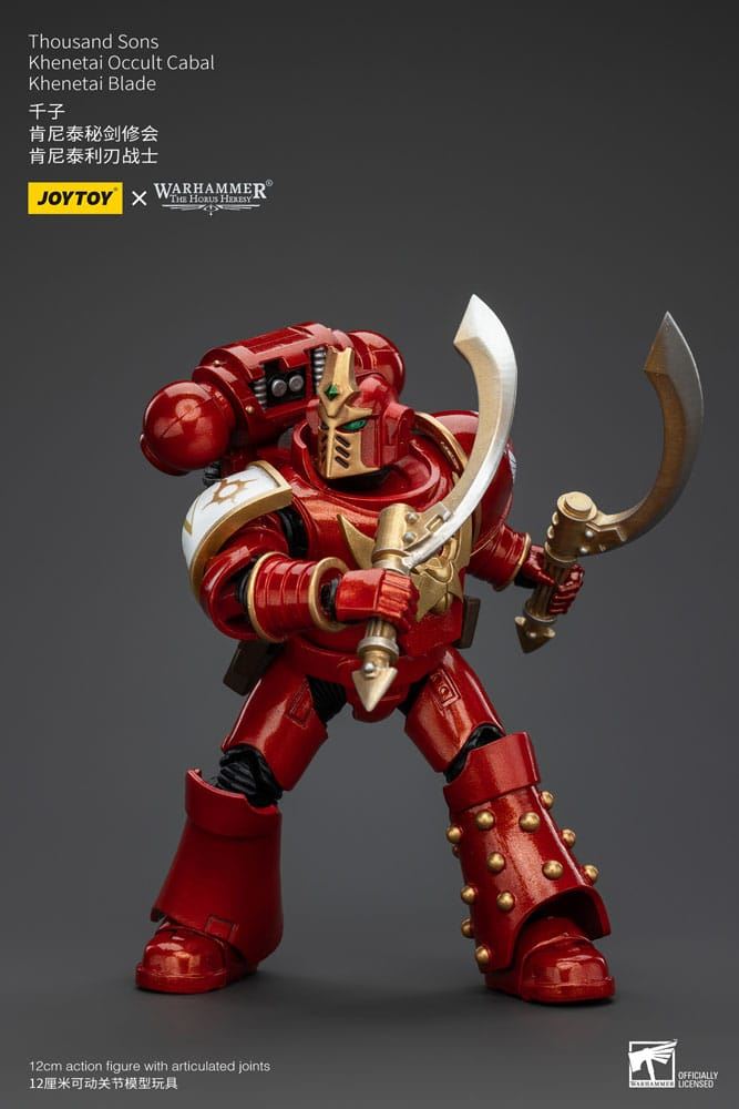 Warhammer The Horus Heresy Action Figure 1/18 Thousand Sons Khenetai Occult Caba