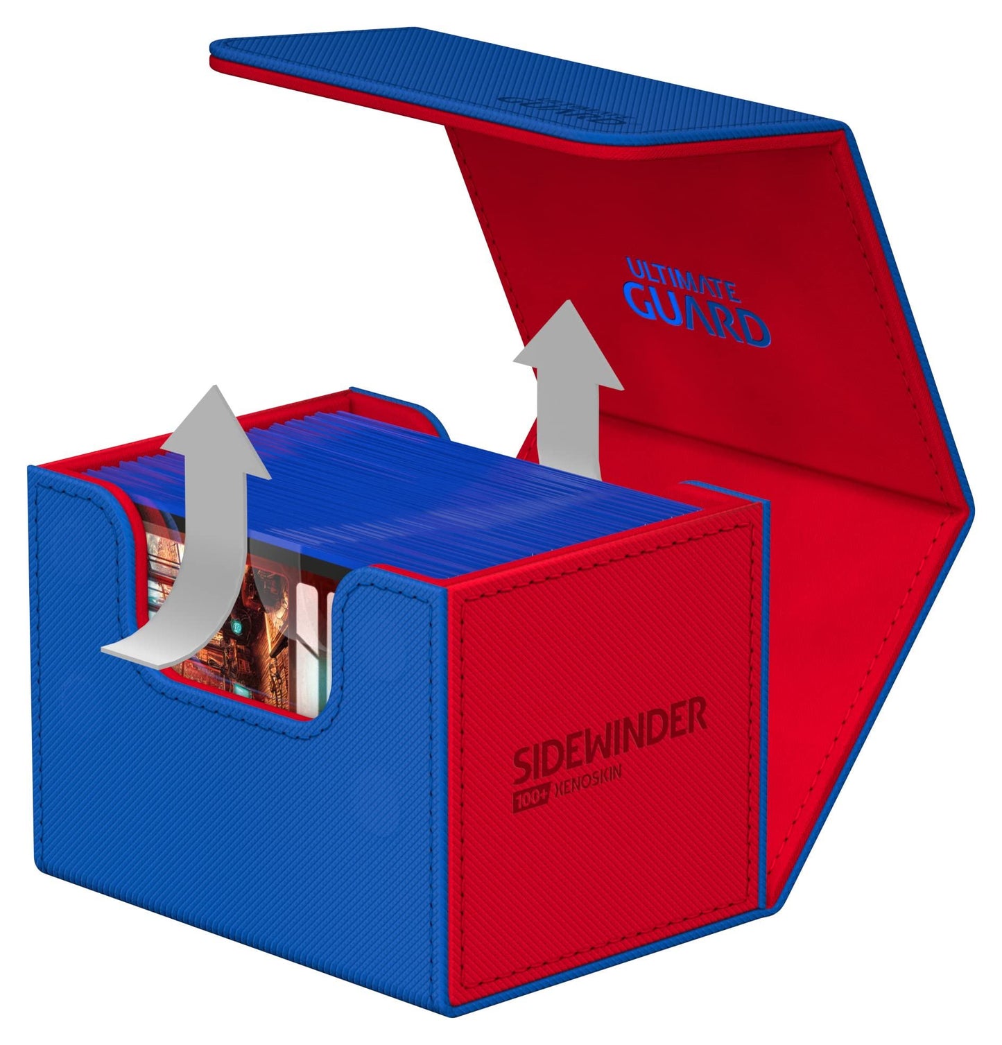 Ultimate Guard Sidewinder 100+ XenoSkin SYNERGY Blue/Red