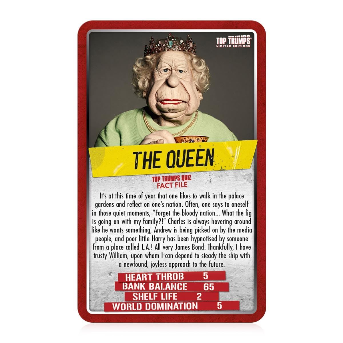 Top Trumps Limited Edition Spitting Image Limited Edition (deleted)/Toys