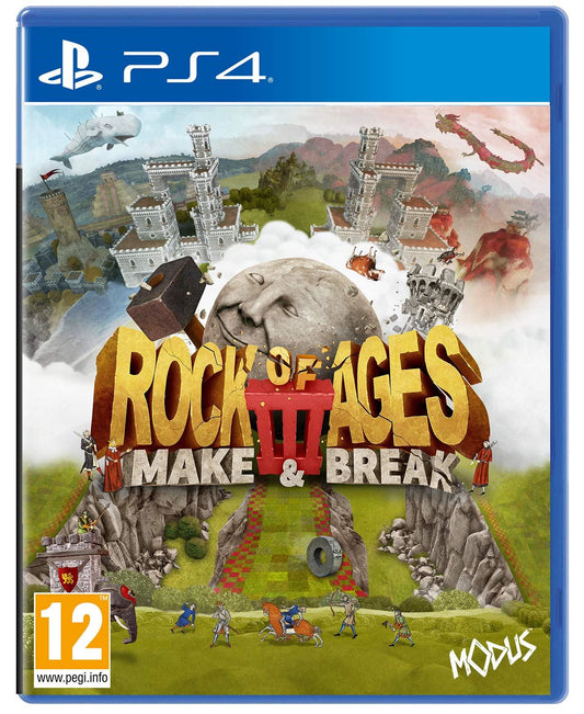 Rock Of Ages 3 Make & Break Playstation 4 *New & Sealed*