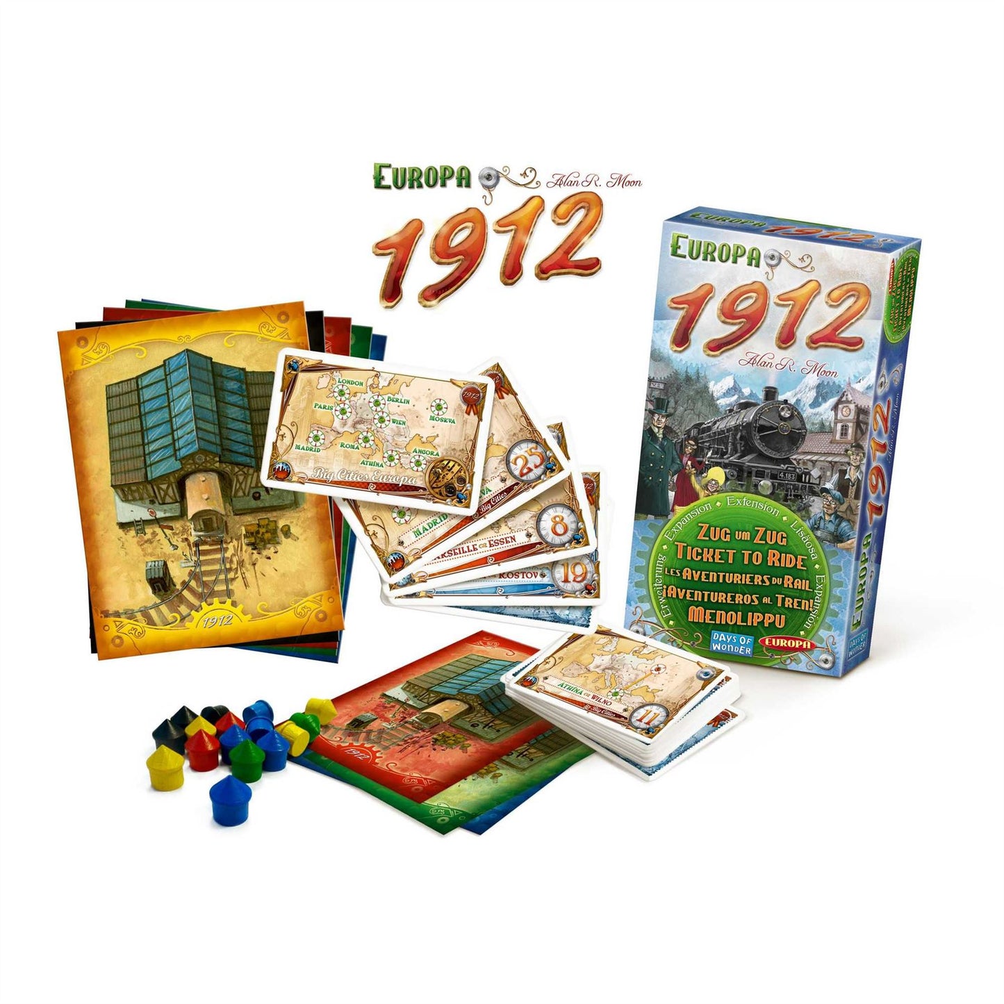 Ticket to Ride Europe 1912 Exp.