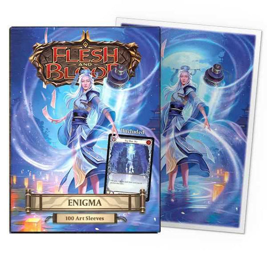 Dragon Shield 100ct Matte Art Flesh & Blood Enigma Card Sleeves: Standard Editio