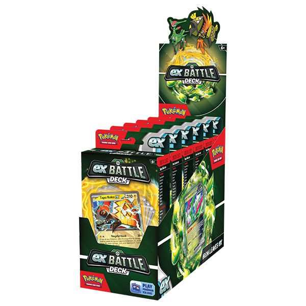 Pokemon TCG: Tapu Kok/ Iron Leaves ex Battle Deck CDU