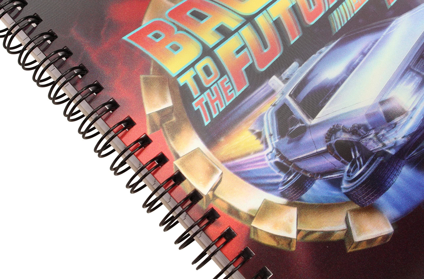 Back to the Future II Notebook with 3D-Effect Poster