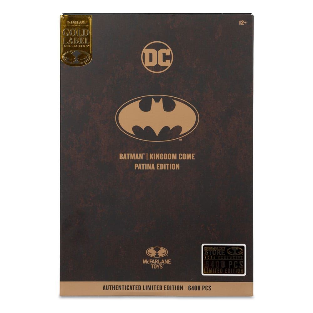 DC Multiverse Figure Armored Batman Kingdom Come Patina Edition Gold Label 18cm