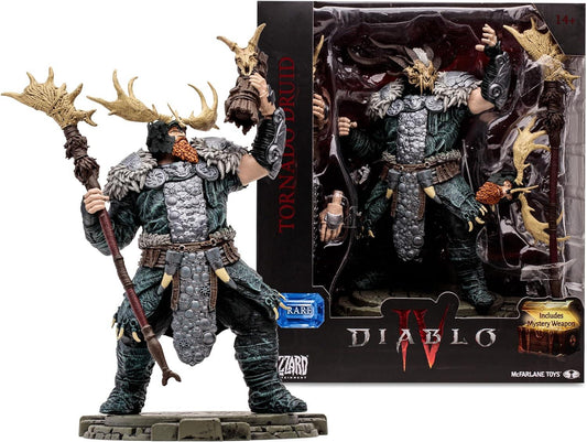 Diablo IV 4 7" TORNADO DRUID Rare [McFarlane Toys, 2023] NIB