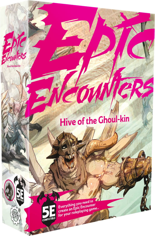 Epic Encounter RPG set : Hive of Ghoul Kin(deleted) /Boardgames