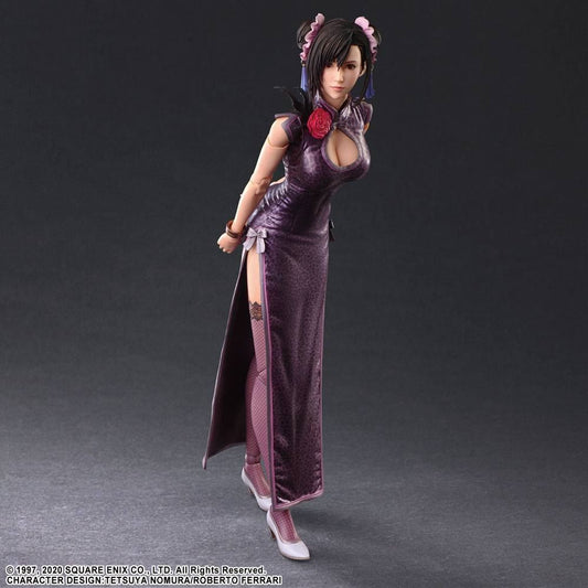 Final Fantasy VII Remake Play Arts Kai Figure Tifa Lockhart Sporty Dress 25cm