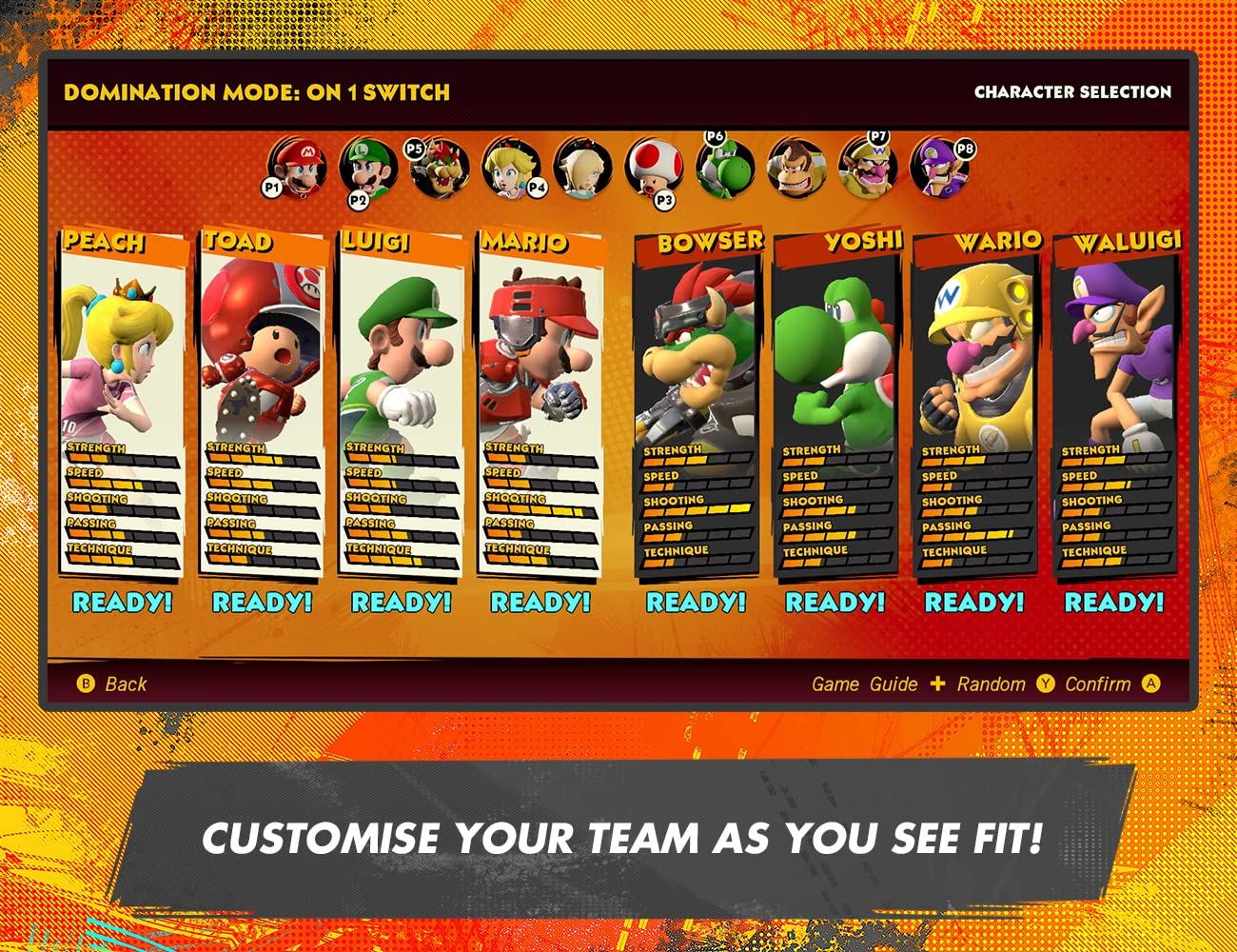 Mario Strikers: Battle League Football (Nintendo Switch) [video game]