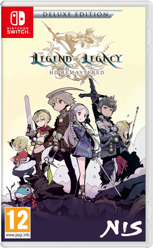 The Legend of Legacy HD Remastered Deluxe Edition /Switch *New & Sealed*