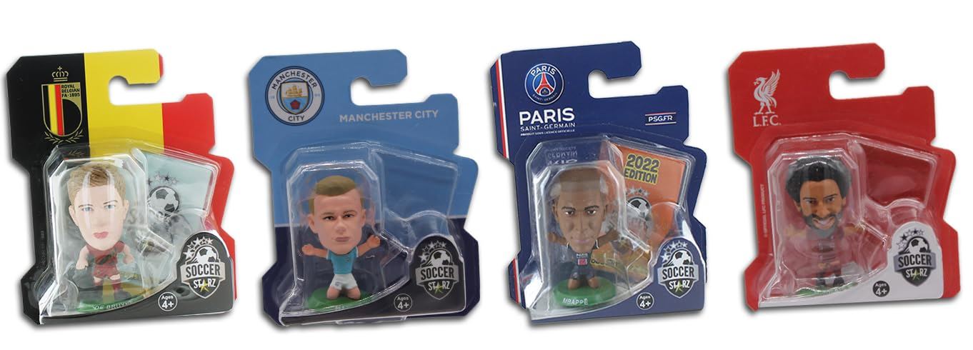 SoccerStarz - NEW Best Players In The World (4 PK) (4 Blisters In A Box)
