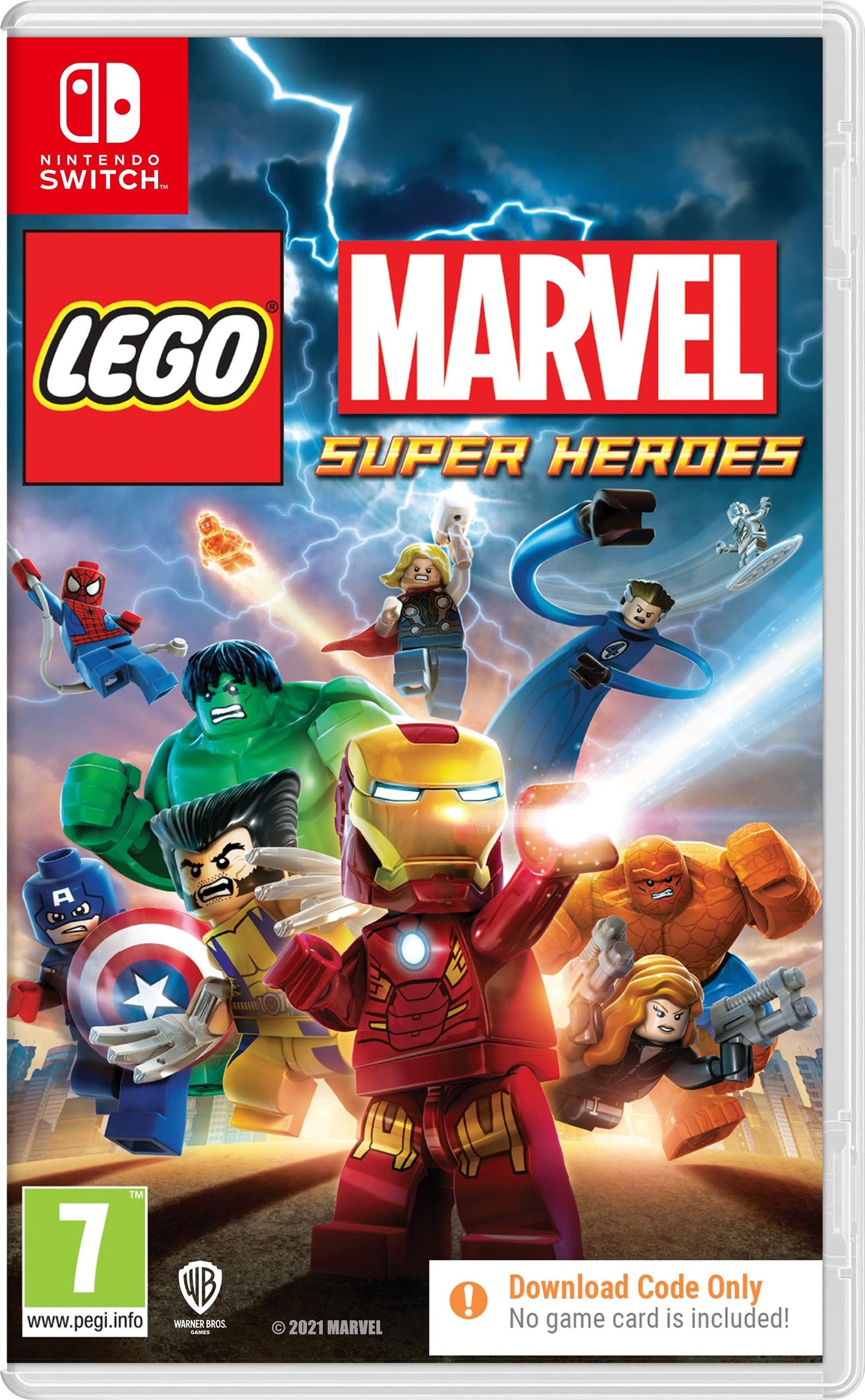 Lego Marvel Super Heroes Cib Nintendo Switch