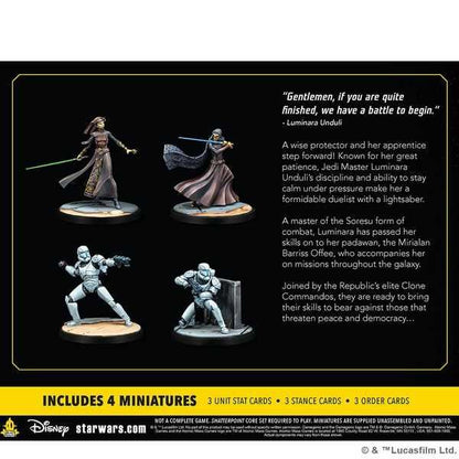 Star Wars Shatterpoint: Plans & Preparation (General Luminara Unduli Squad Pack)