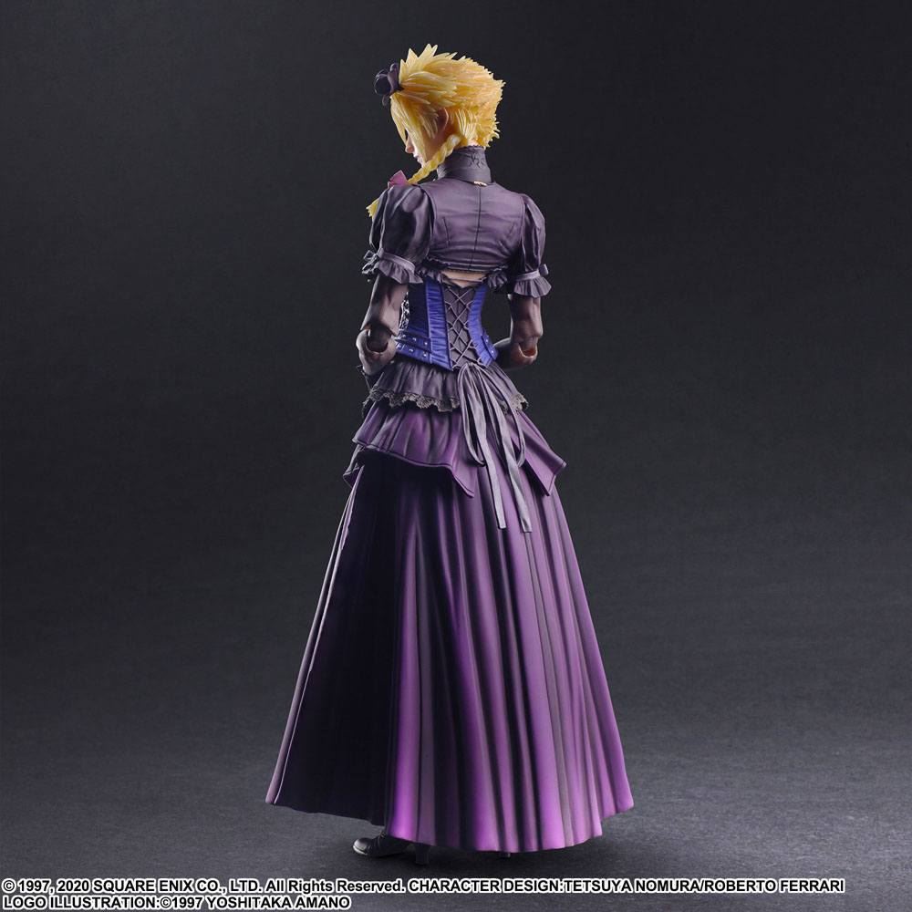 Final Fantasy VII Remake Play Arts Kai Action Figure Cloud Strife Dress Ver. 28