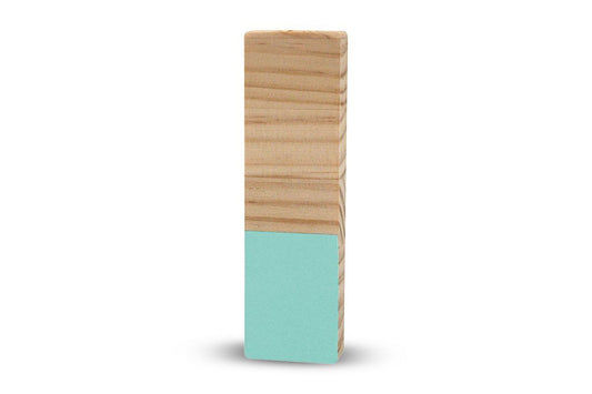 La Lluna0209000-I I Semi-Lacquered Pine Letter (Green) /Toys