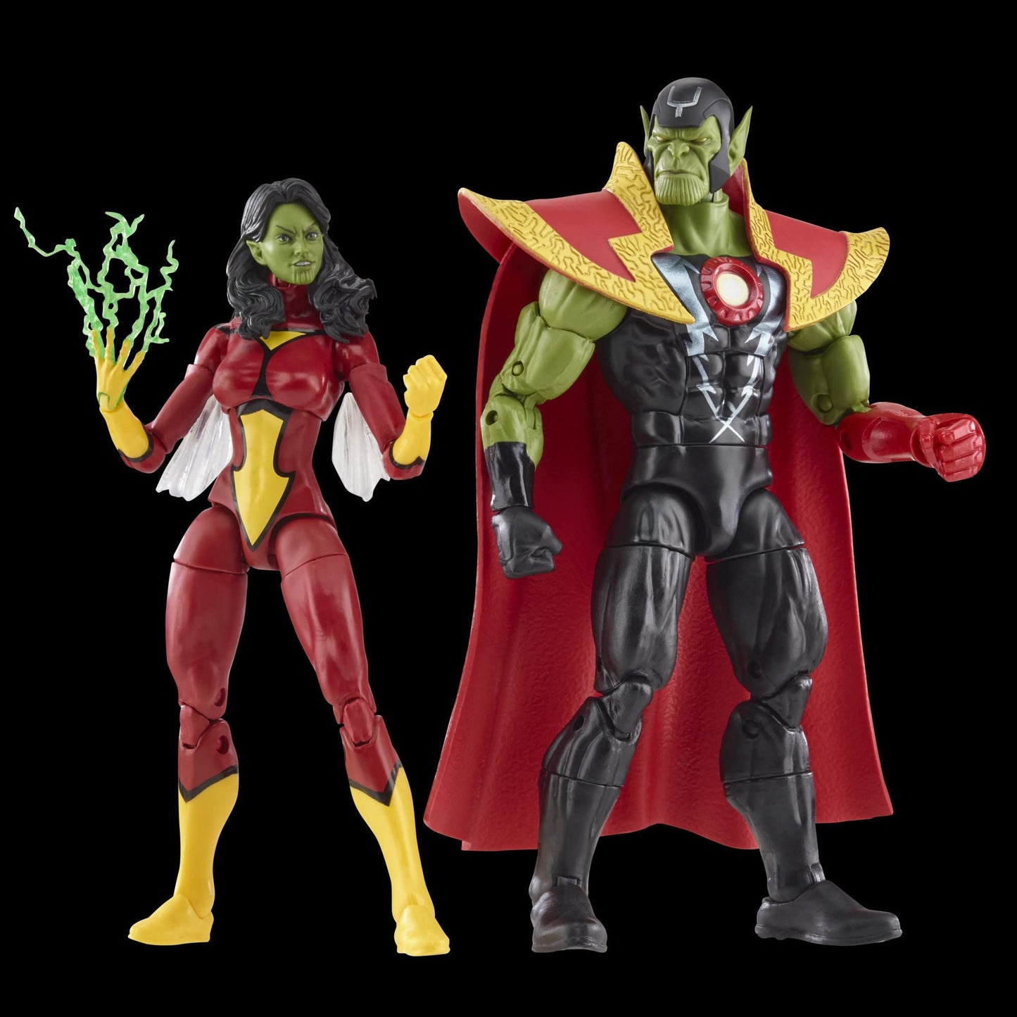 Marvel Legends Avengers Beyond Earth's Mightiest Skrull Queen & Super Skrull