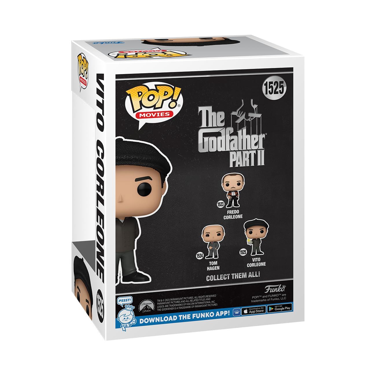 The Godfather POP! Movies Vinyl Figure Vito Corleone 9 cm