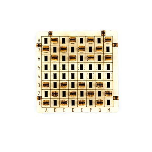 WoodenCity: Wooden Figures (Mini Checkers) /BoardGames
