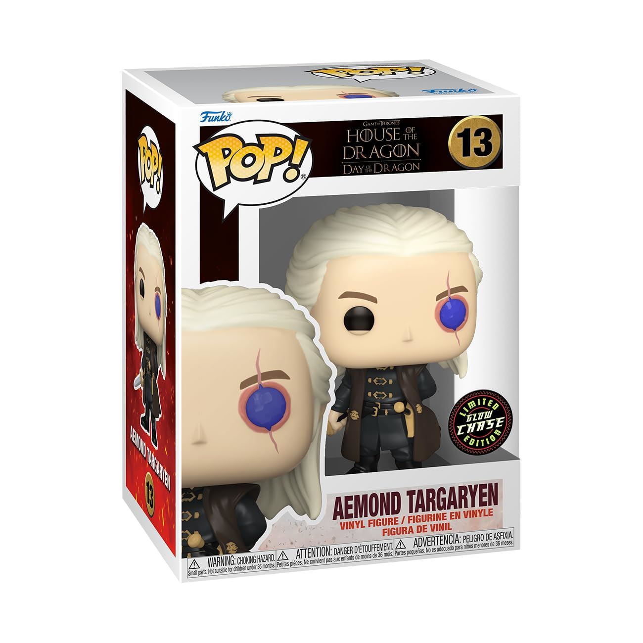 House of the Dragon POP! TV Vinyl Figures Aemond Targaryen 9 cm Assortment (6)
