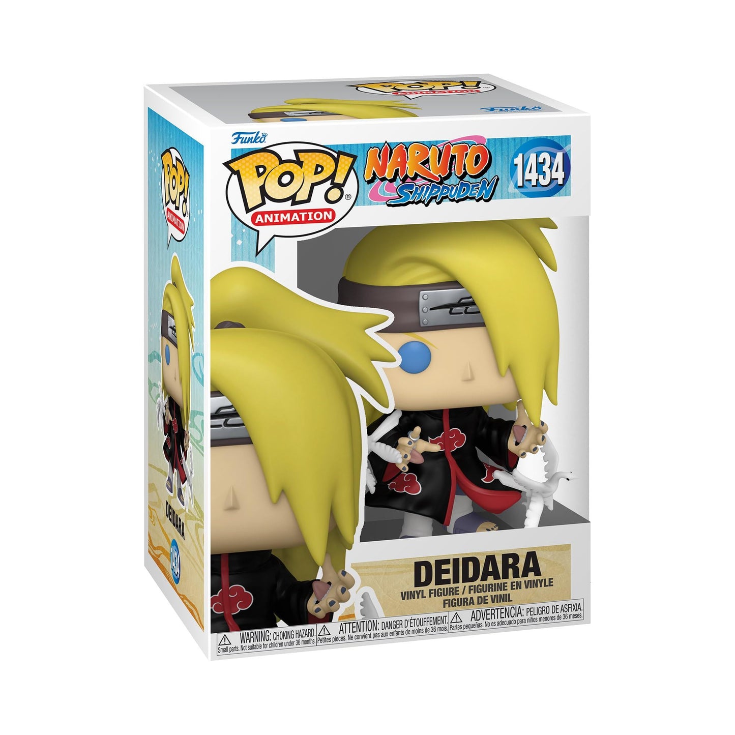 Naruto Pop! Animation Vinyl Figure Deidara 9 cm