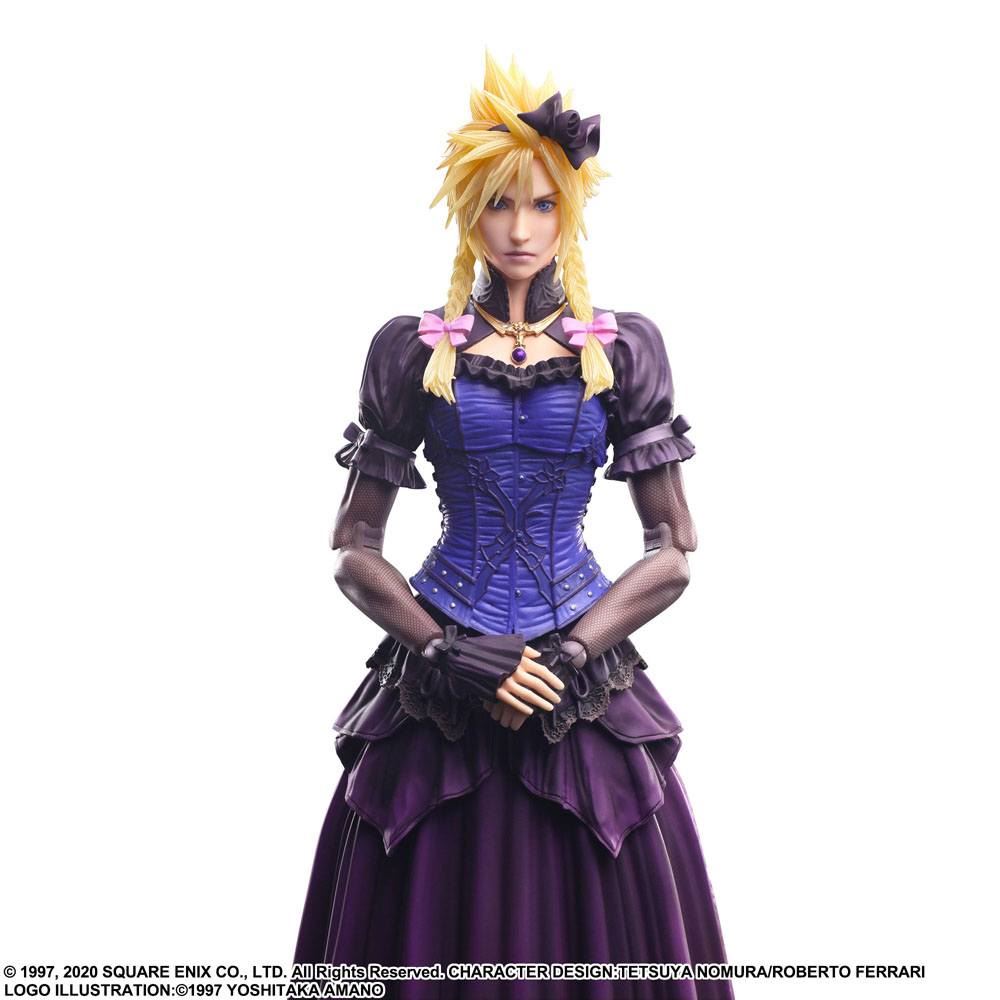 Final Fantasy VII Remake Play Arts Kai Action Figure Cloud Strife Dress Ver. 28