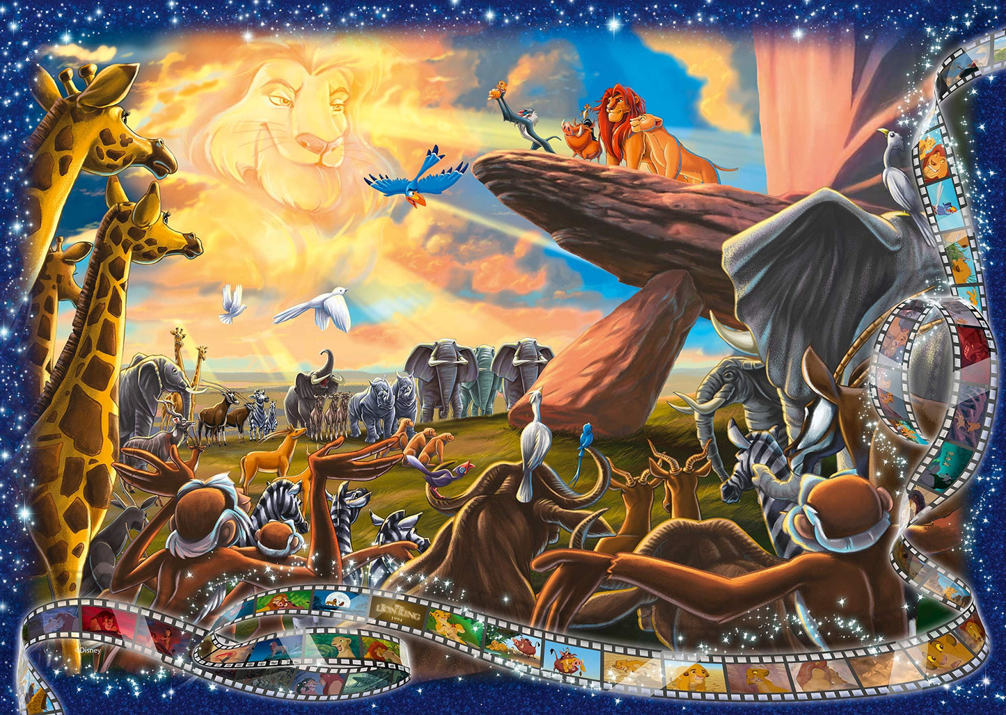 Ravensburger Puzzle Disney Collector's Edition Lion King, 1000pc jigsaw puzzle s