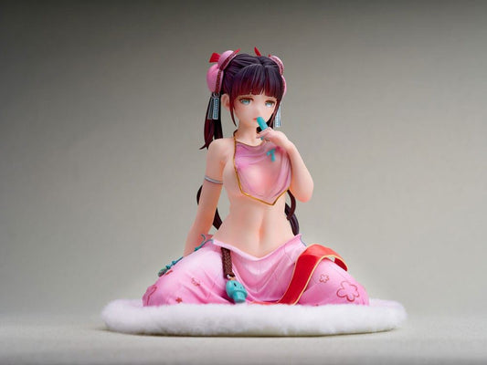 Original Character Statue Reiru - old-fashioned girl obsessed w/popsicles 18cm