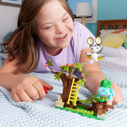 Pok?mon MEGA Construction Set Emolga And Bulbasaur's Charming Woods
