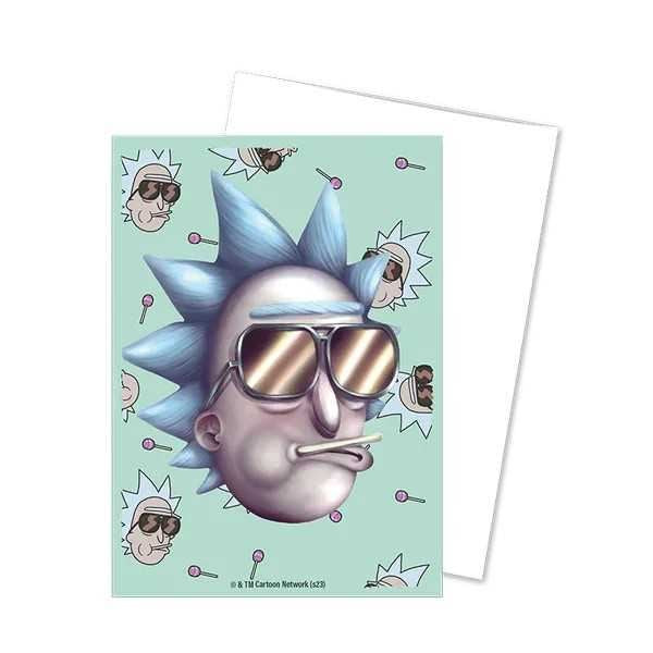 Rick & Morty - Cool Rick - Brushed Art Sleeves - Standard Size (100ct)