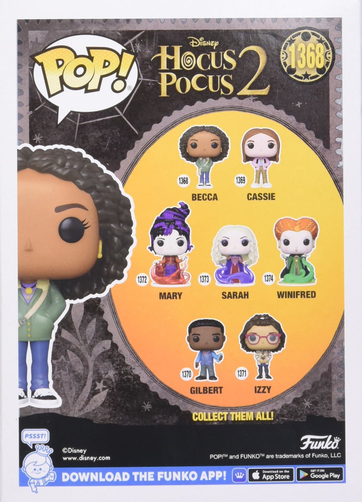 Hocus Pocus 2 POP! Disney Vinyl Figure Becca w/Accessories 9 cm