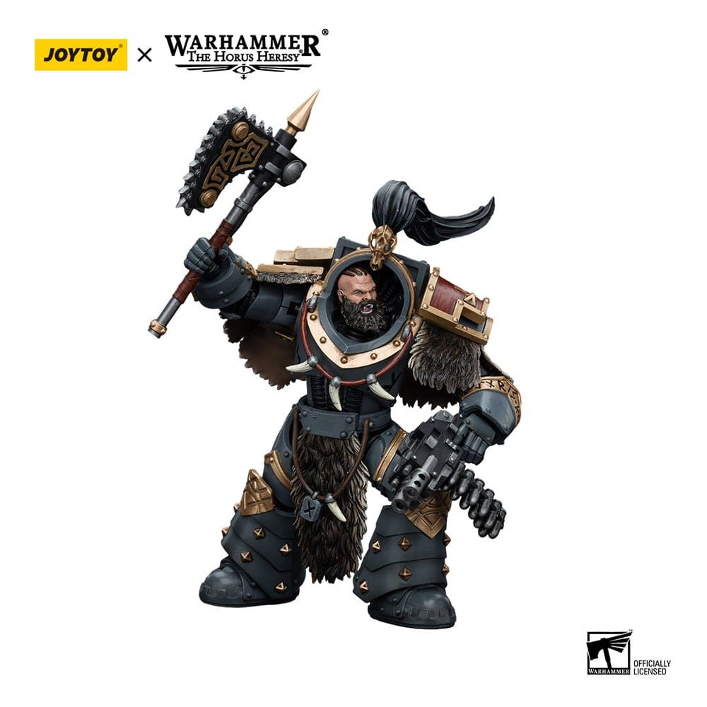 Warhammer The Horus Heresy Action Figure 1/18 Space Wolves Varagyr Wolf Guard Sq