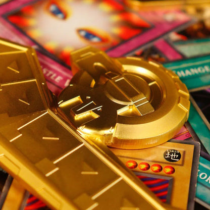 Yu-Gi-Oh! 24K Gold Plated Duel Disk Mini Replica 18 cm