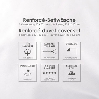 Harry Potter Duvet Set Grey 135 x 200 cm / 80 x 80 cm